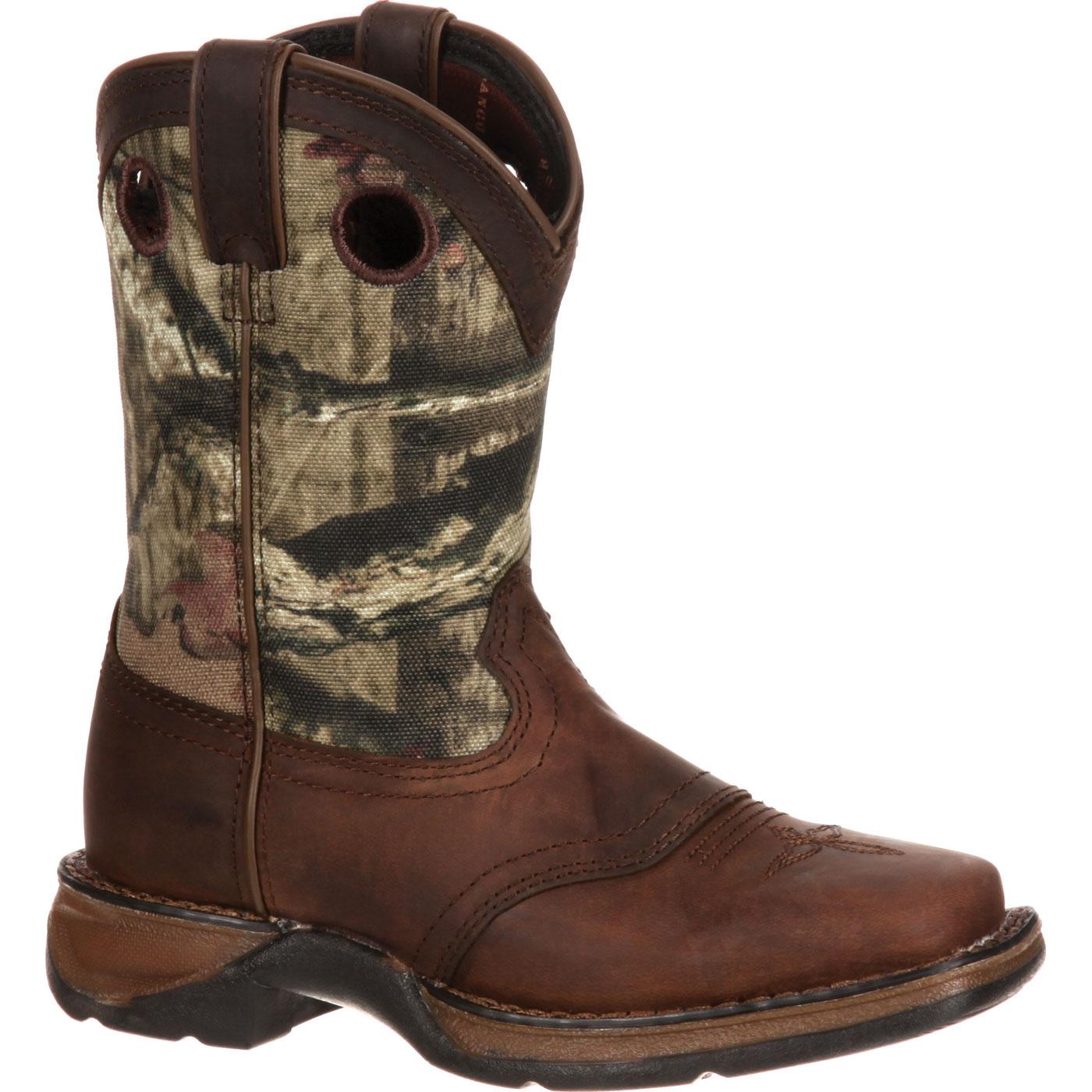 youth camo boots