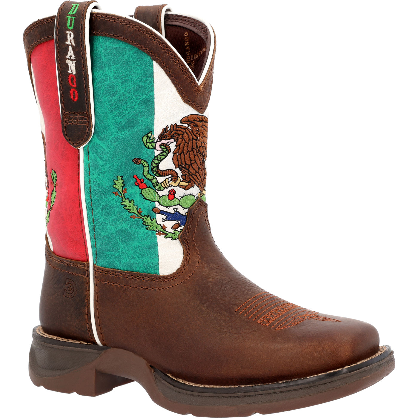 LilÂ? RebelÂ? by Durango® Big KidsÂ? Mexican Flag Western Boot