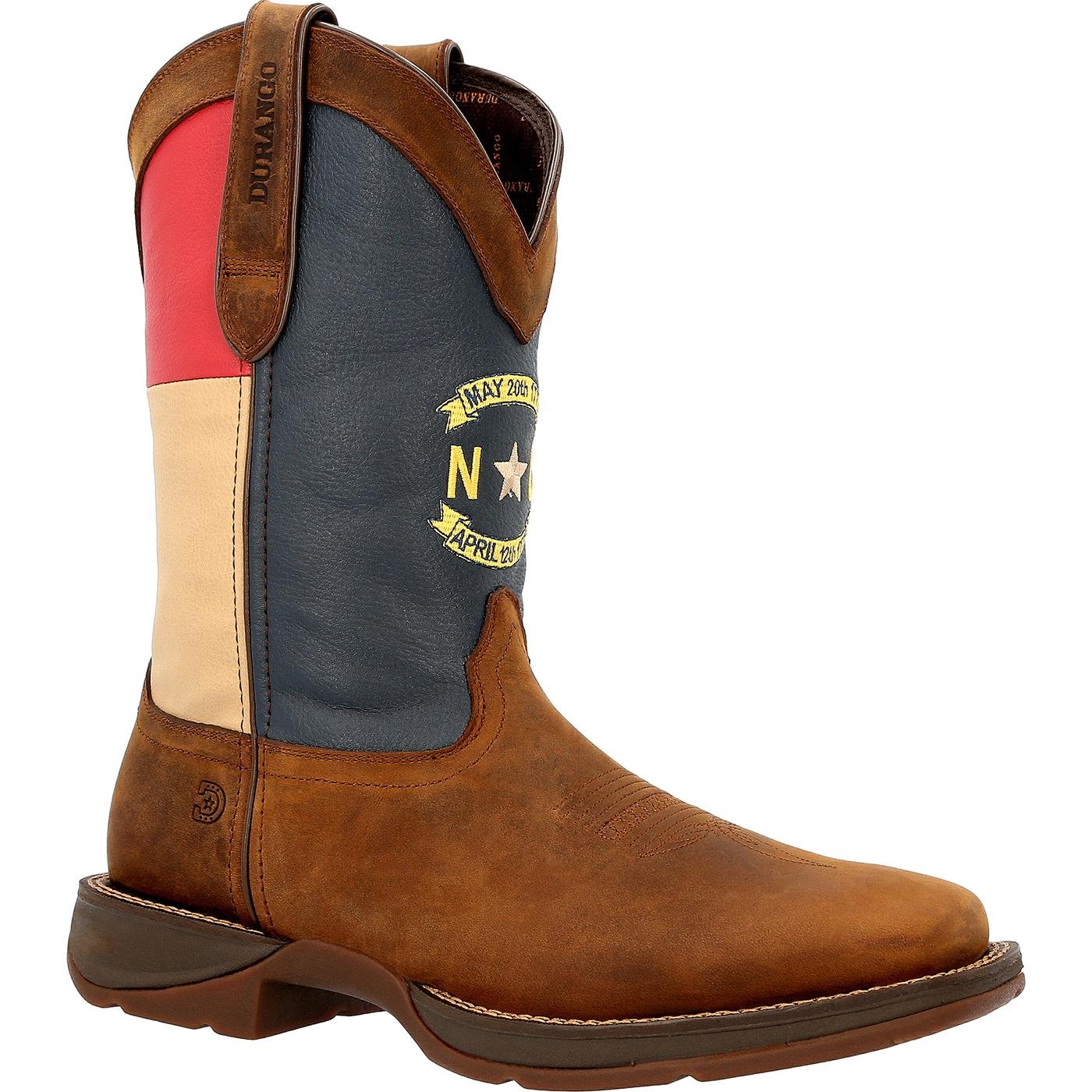 flag western boots