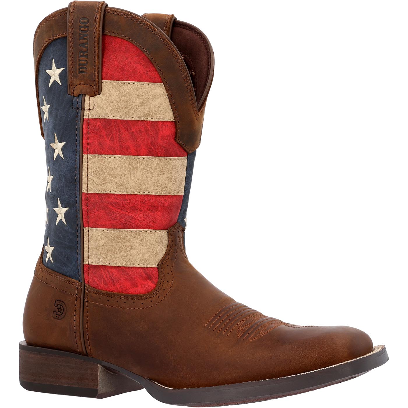 Durango® SaddlebrookÂ? Brown Union Flag Western Boot