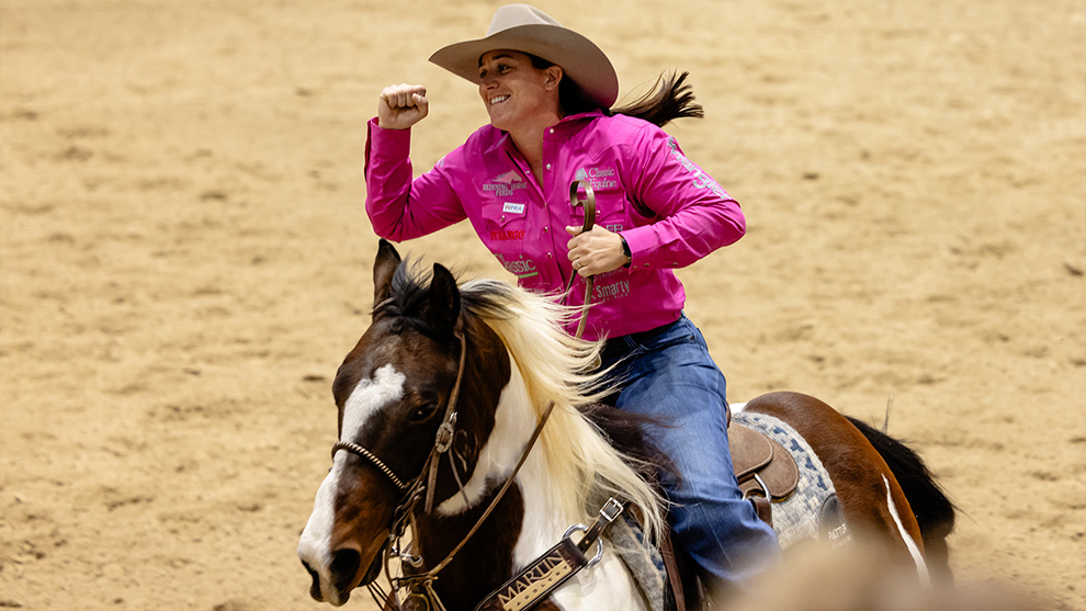 Riley Webb at NFR