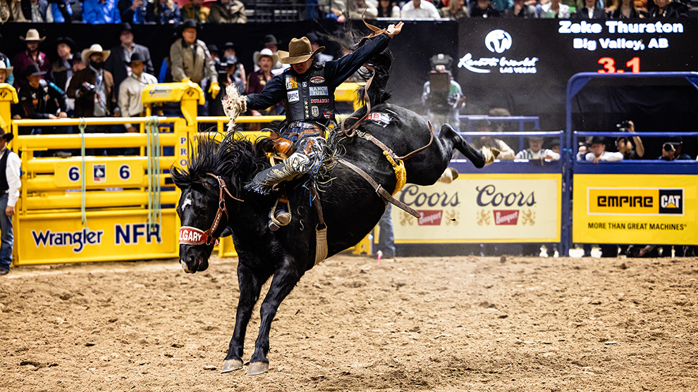 Zeke Thurston at NFR