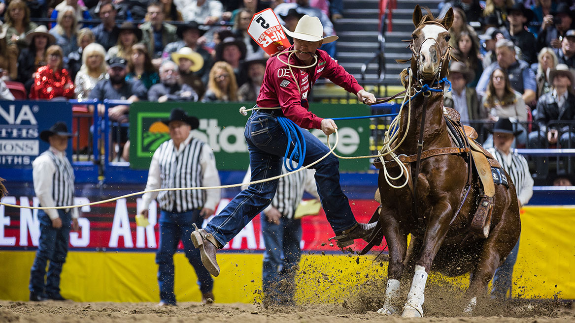 Riley Webb at 2023 NFR